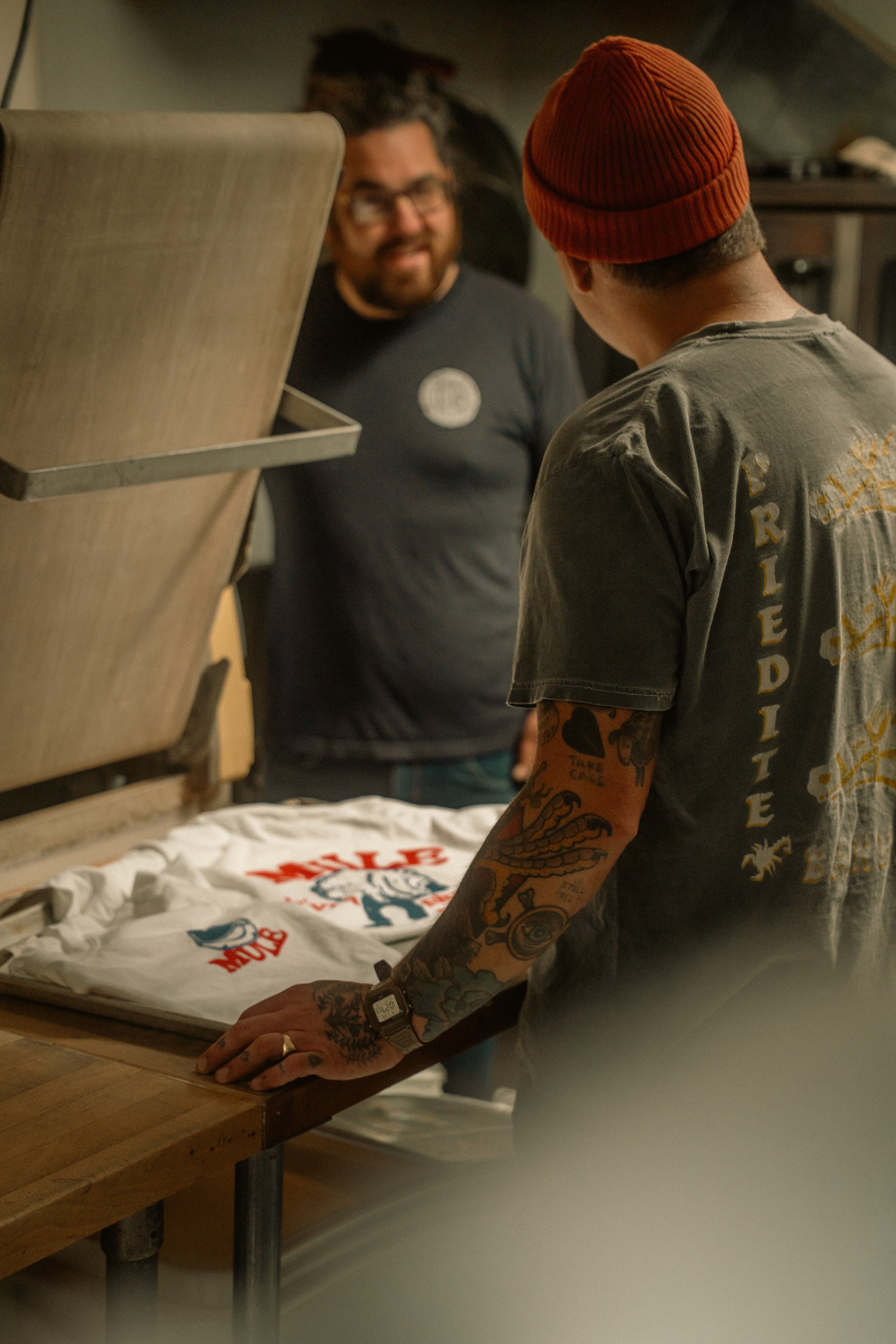 Custom apparel and merchandise